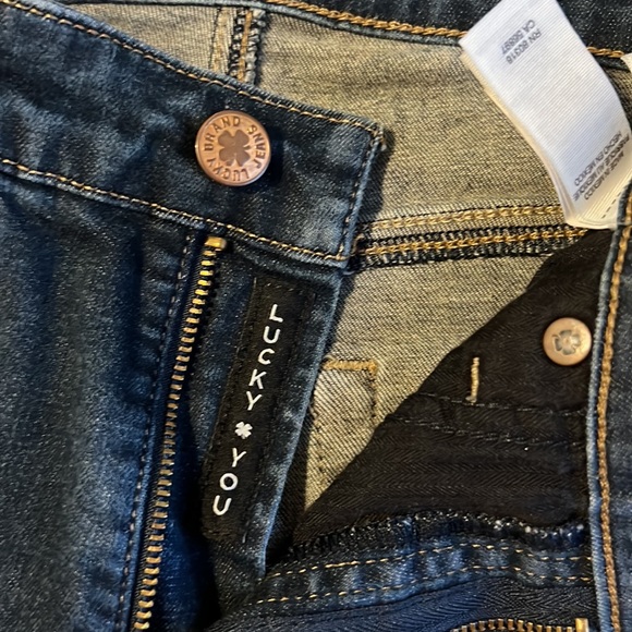 Lucky Brand 0/25 Dark Wash Bridgette Ankle Cut Jeans, Used- Good - Picture 10 of 10